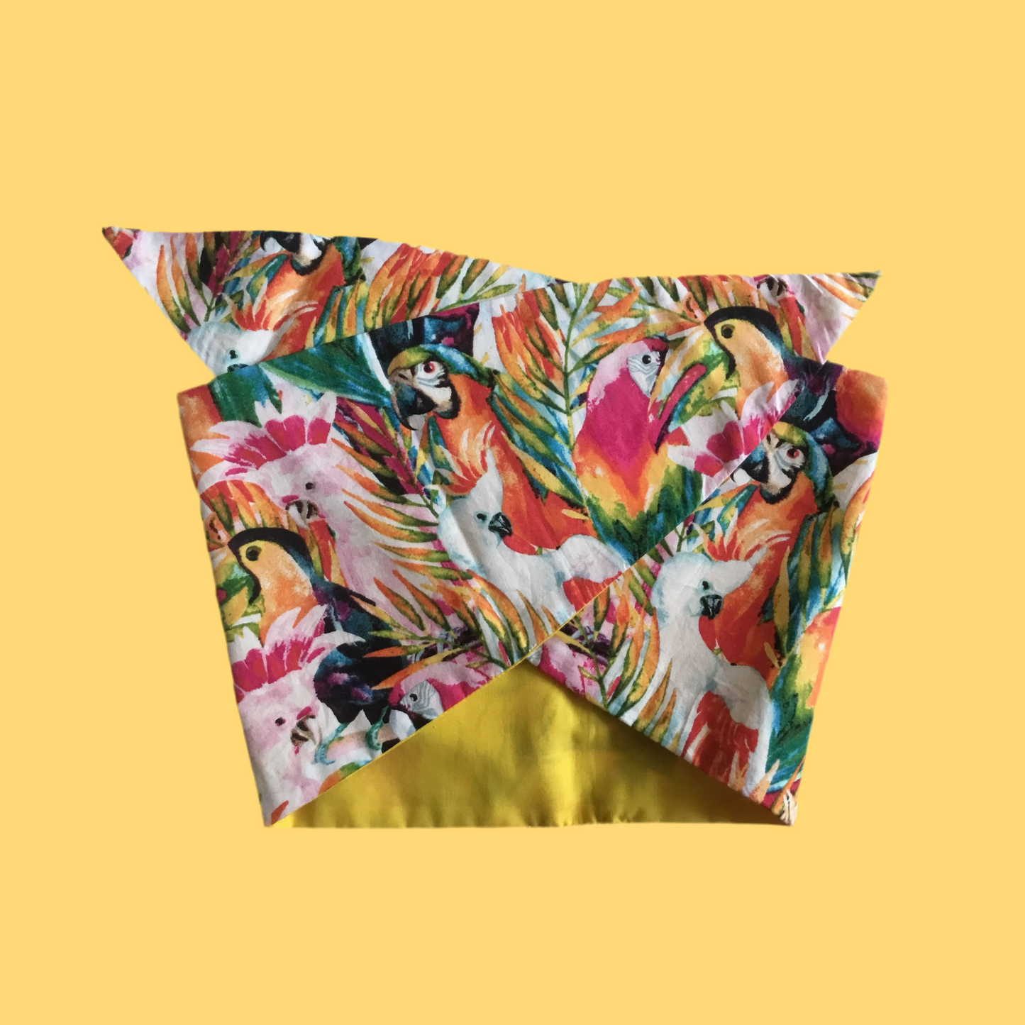 TROPICAL BIRDS - vintage inspired do-rags