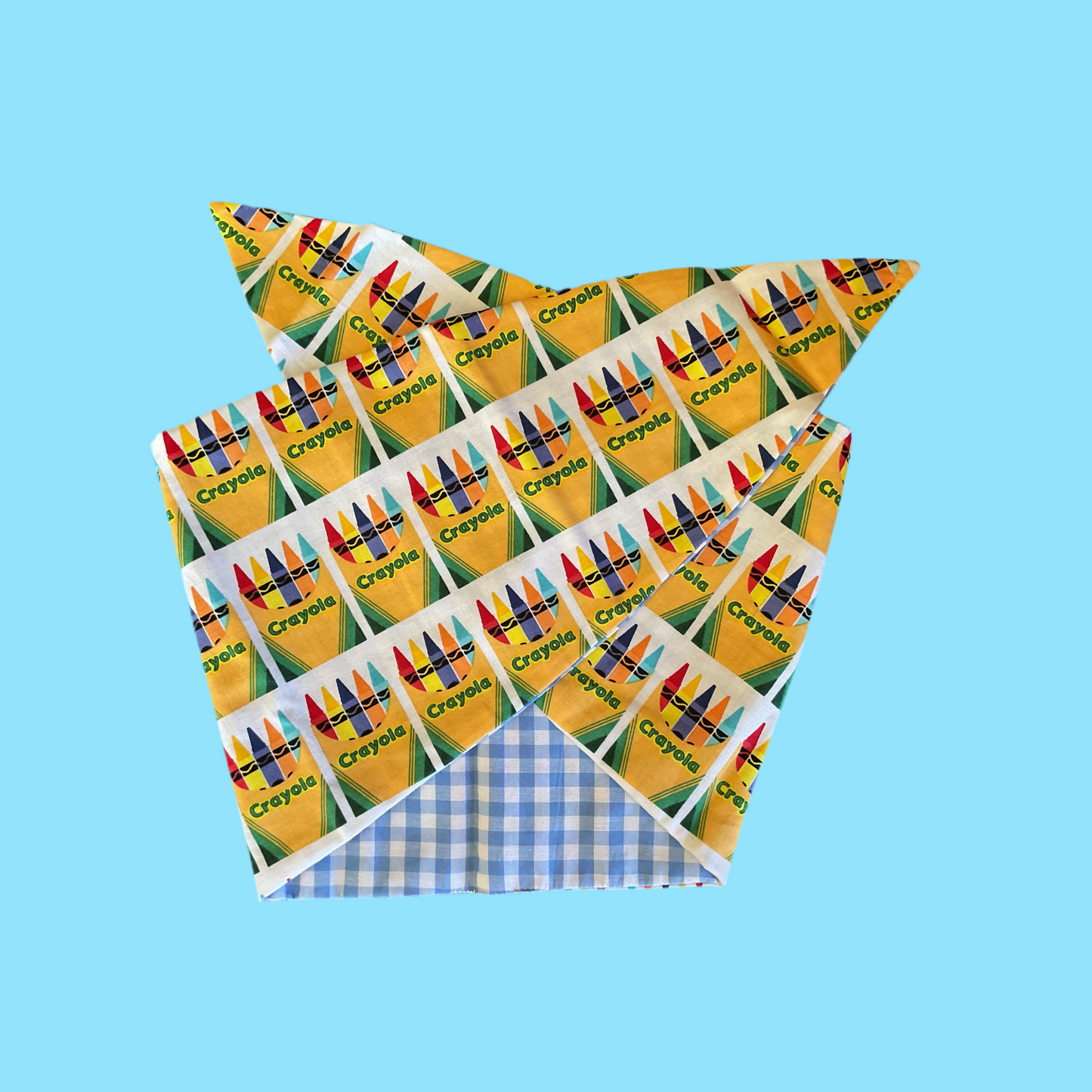 CRAYOLA CRAYONS - vintage inspired do-rag