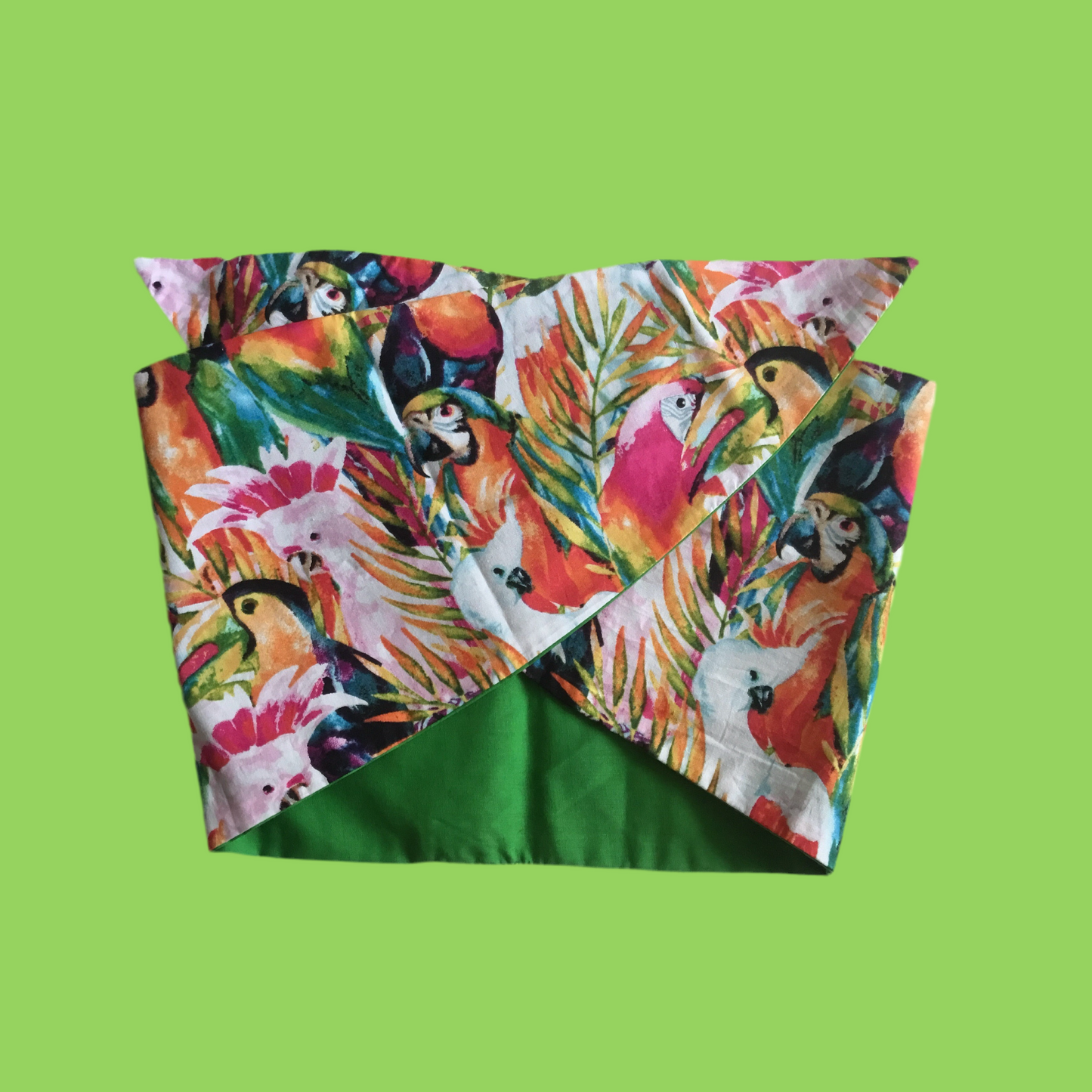 TROPICAL BIRDS - vintage inspired do-rags