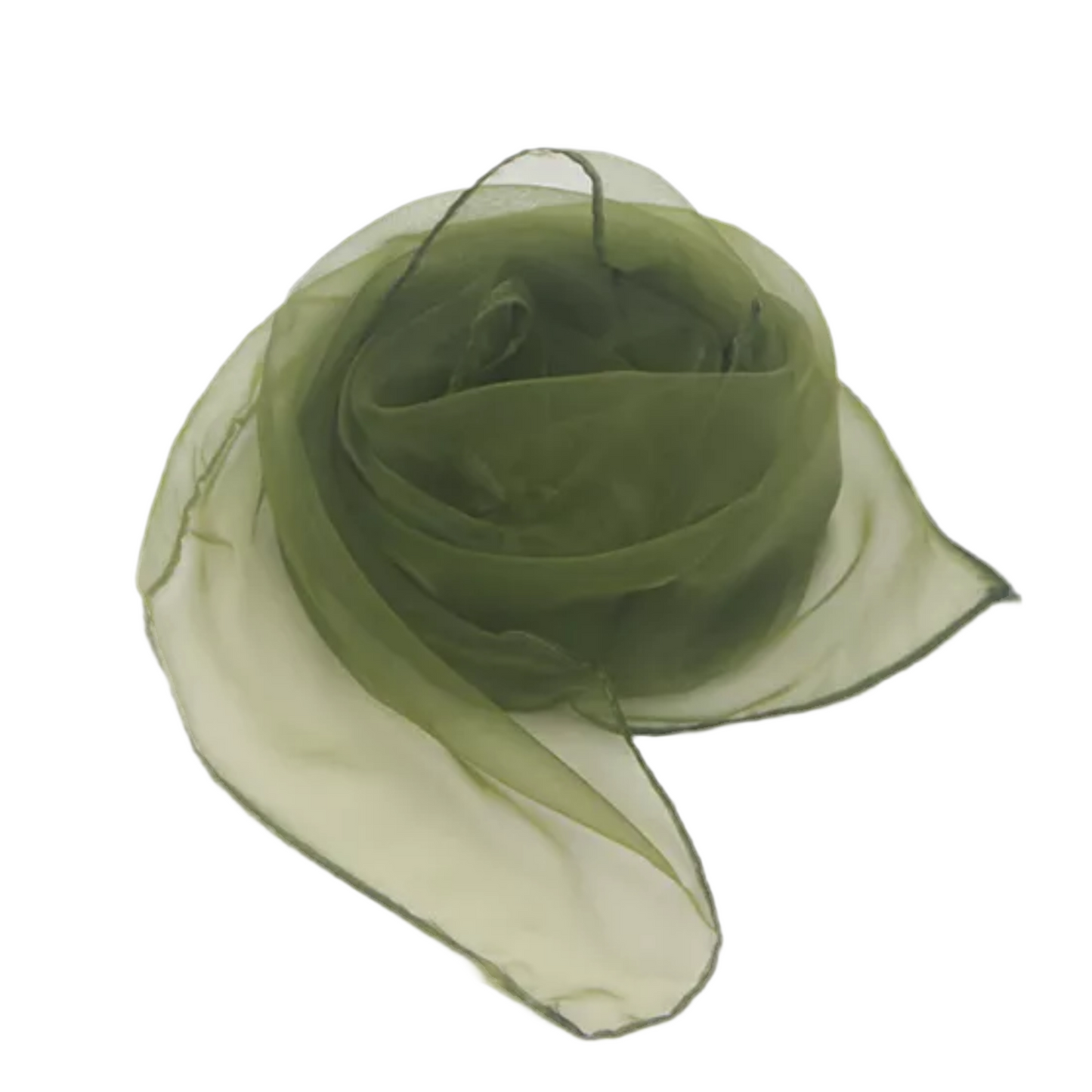 NYLON chiffon scarf - 70cm square - various colours
