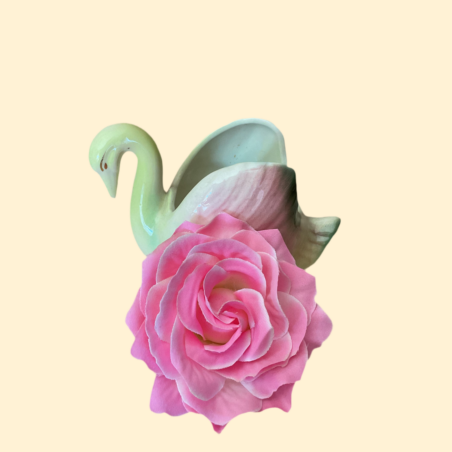 ROSALIE - rose hair flower clip - various colours