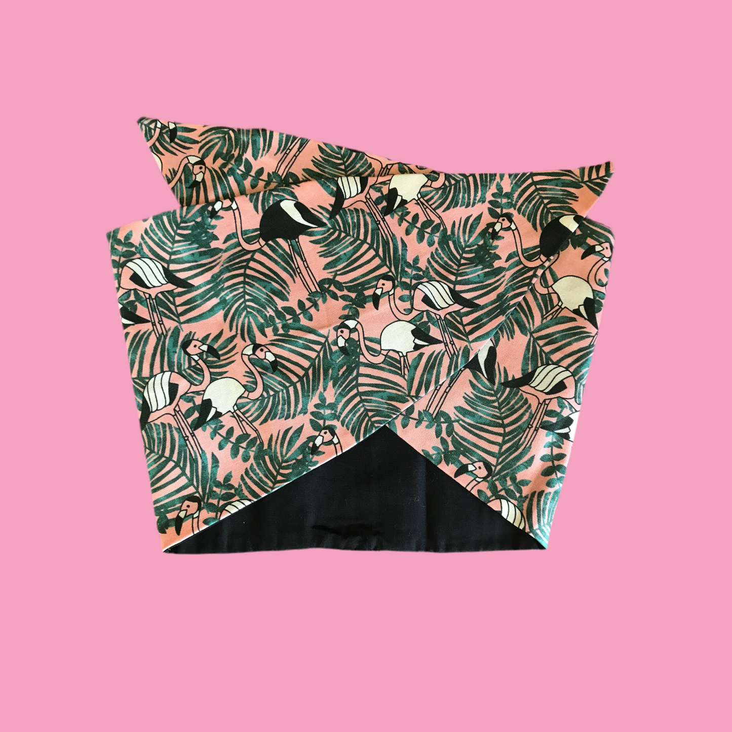 FLAMINGO FLING - vintage inspired do- rag
