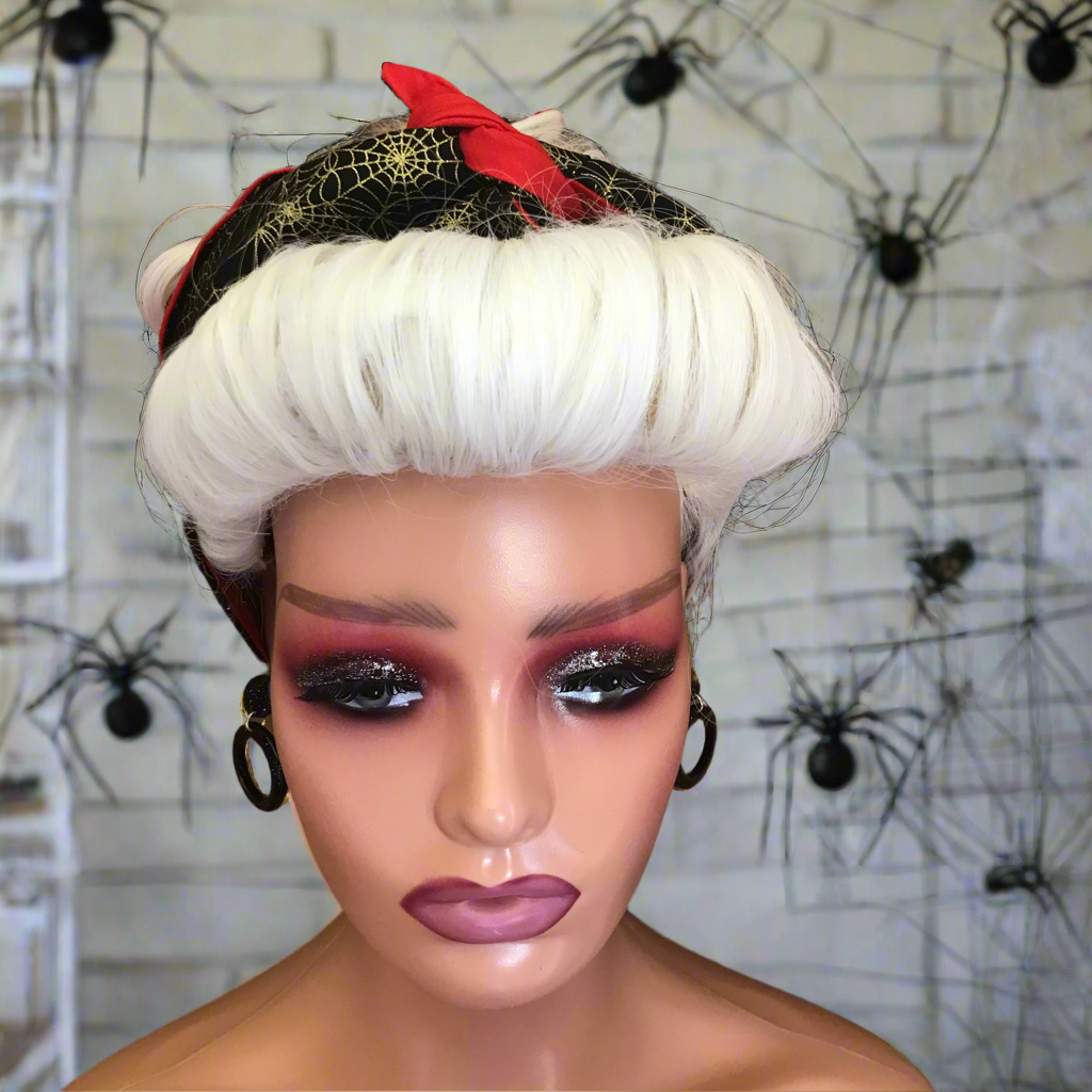 SPIDERWEB - vintage inspired do-rag