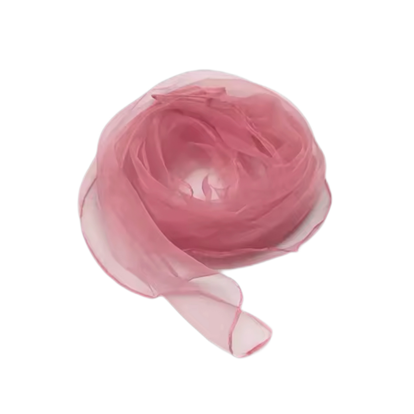 NYLON chiffon scarf - 70cm square - various colours