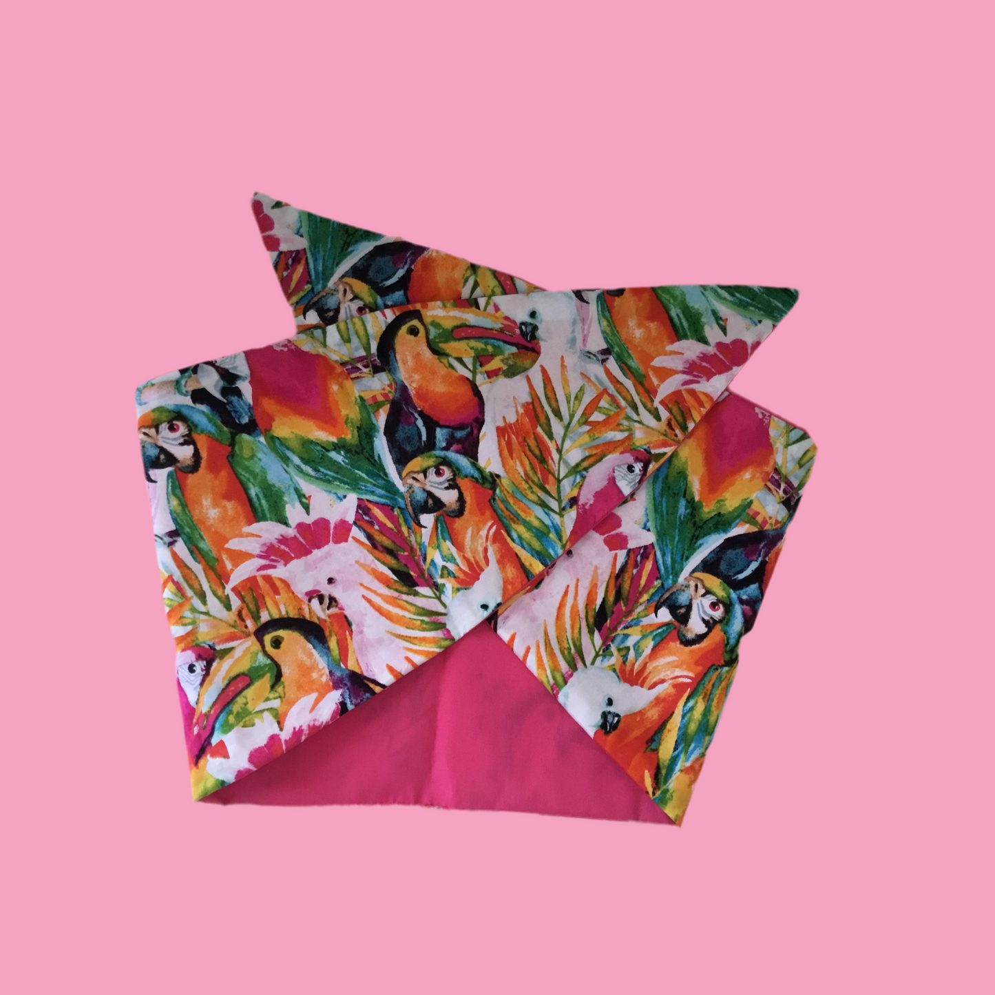 TROPICAL BIRDS - vintage inspired do-rags