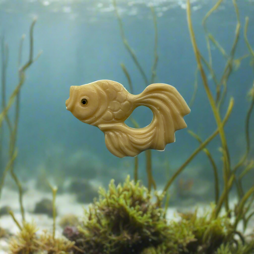 KOI - goldfish brooch - various colours