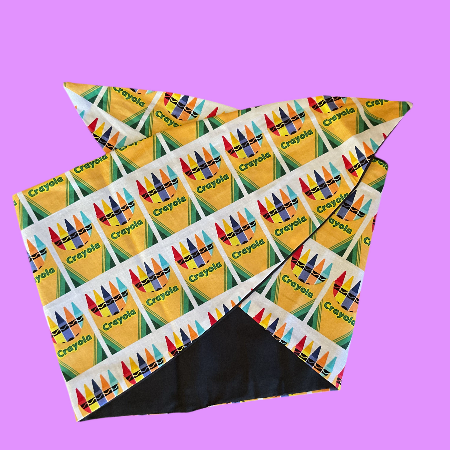 CRAYOLA CRAYONS - vintage inspired do-rag