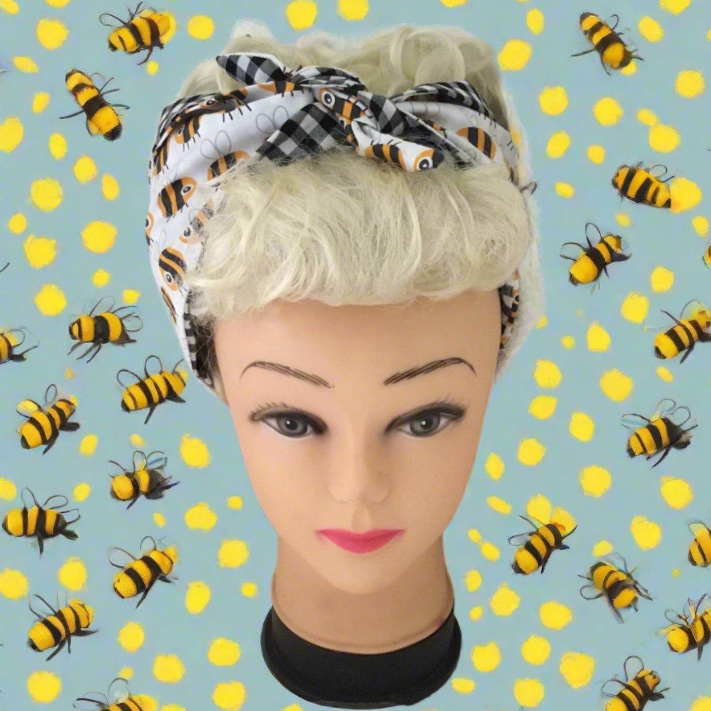 BUZZY BEE š - vintage inspired do-rag