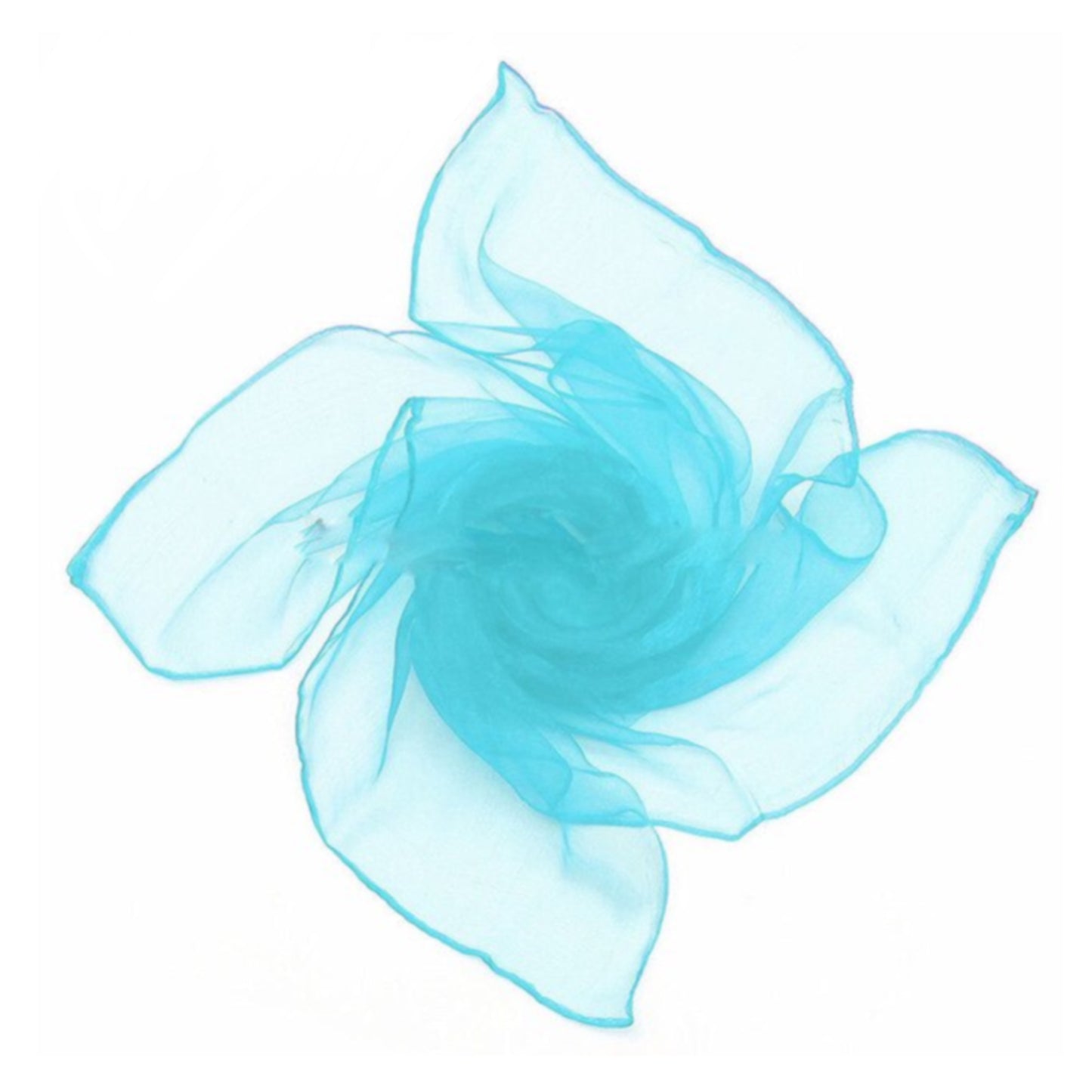 NYLON chiffon scarf - 70cm square - various colours