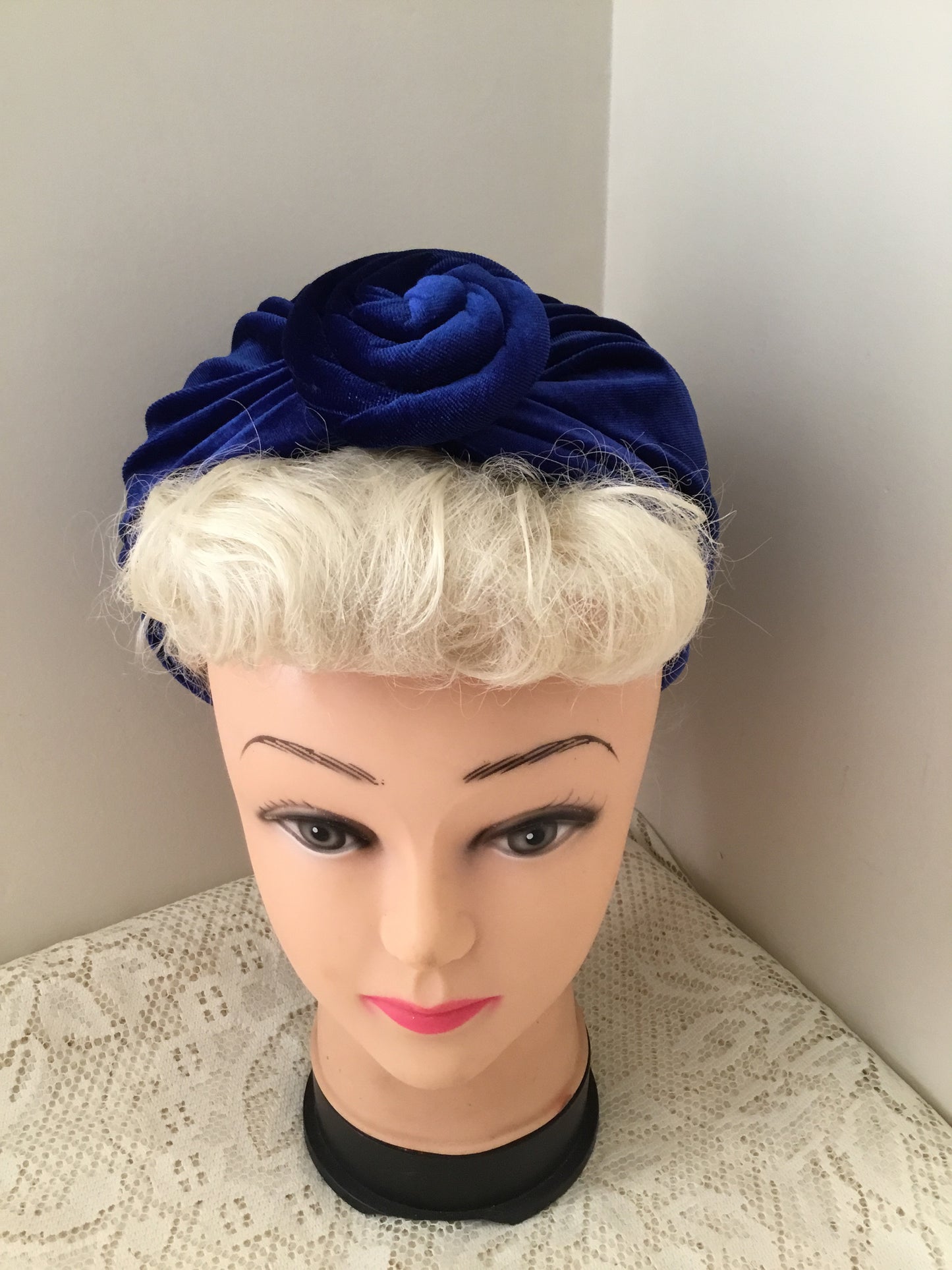 VIVIENNE - beautiful velvet knot tie turbans