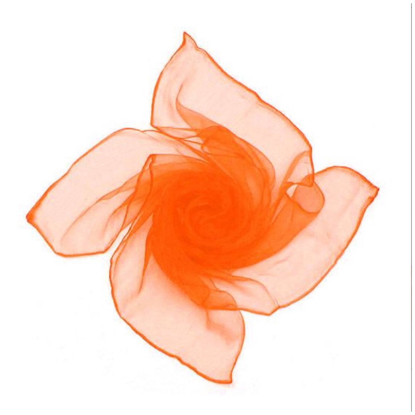 NYLON chiffon scarf - 70cm square - various colours