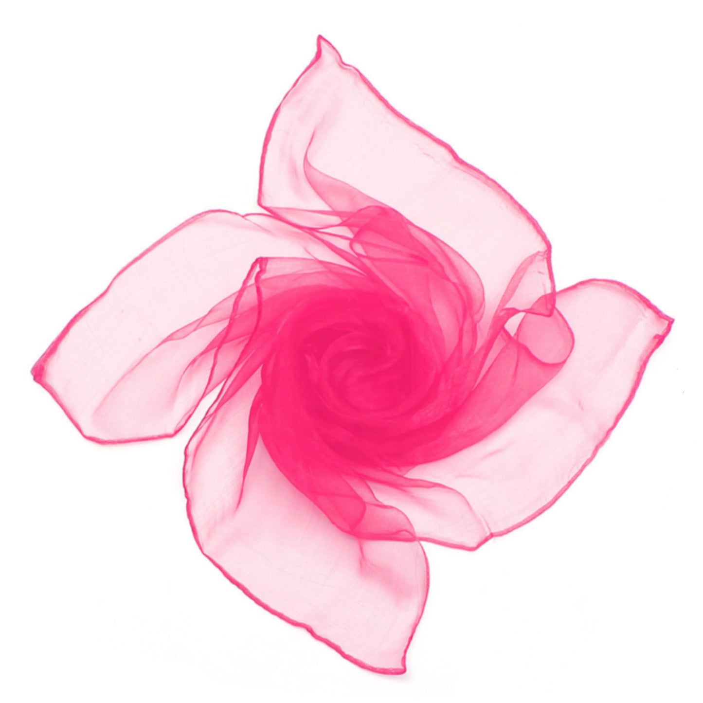 NYLON chiffon scarf - 70cm square - various colours