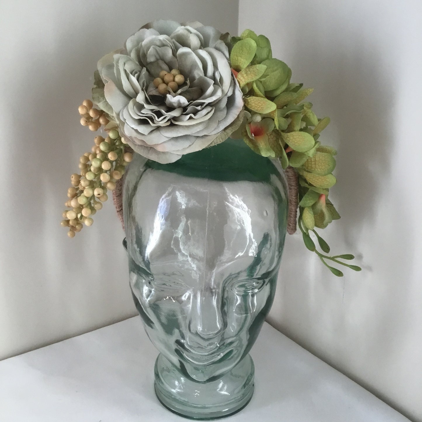 RAYNA - bespoke floral crown, occasion wear
