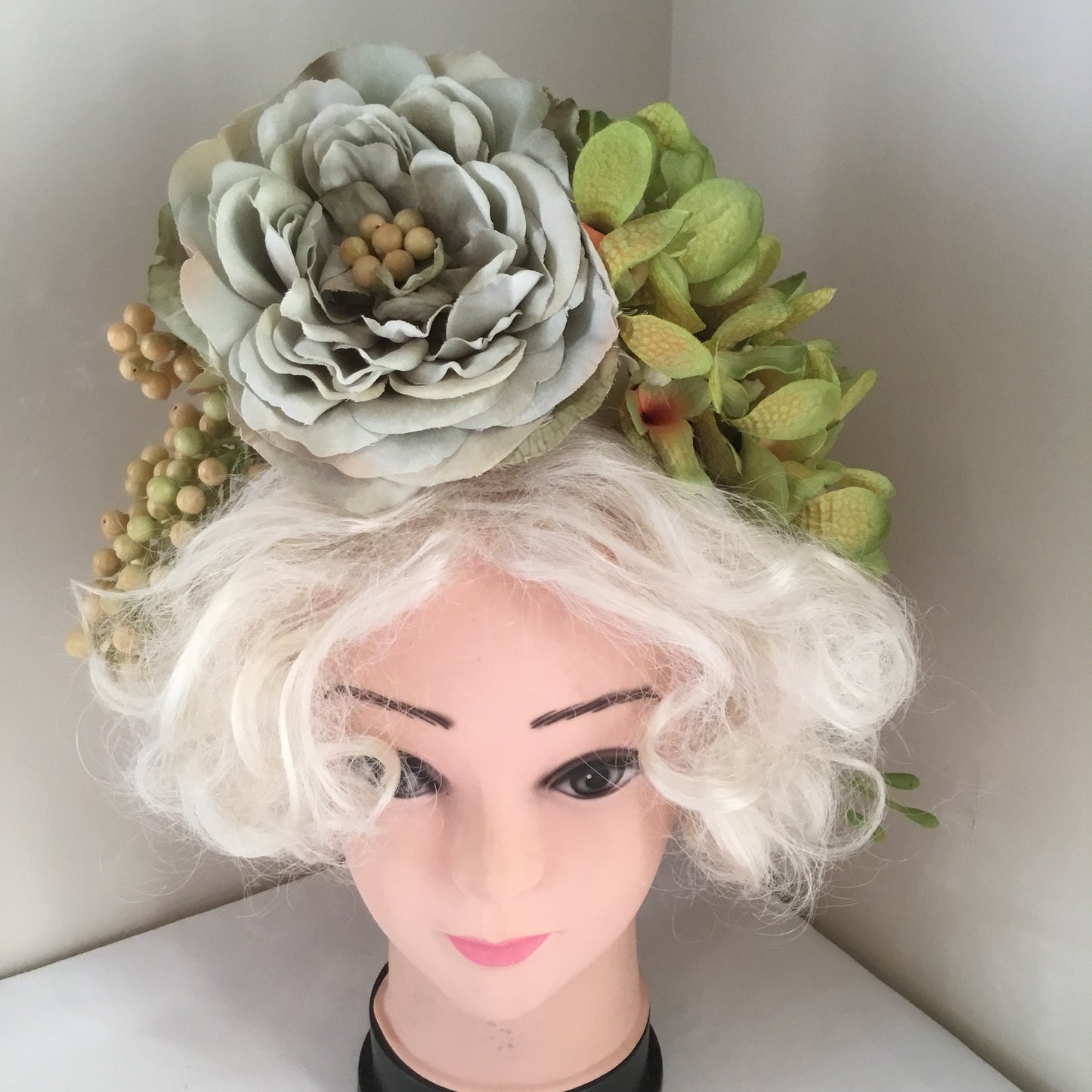RAYNA - bespoke floral crown, occasion wear