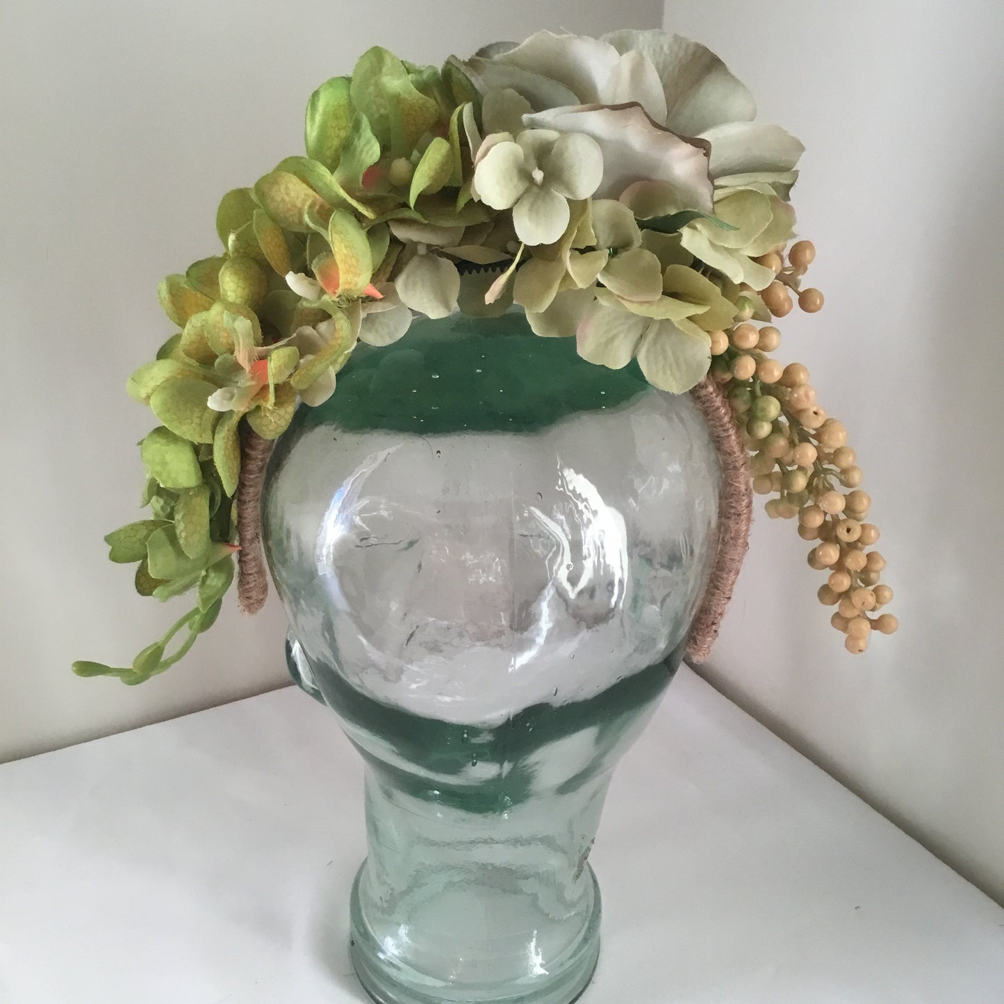 RAYNA - bespoke floral crown, occasion wear