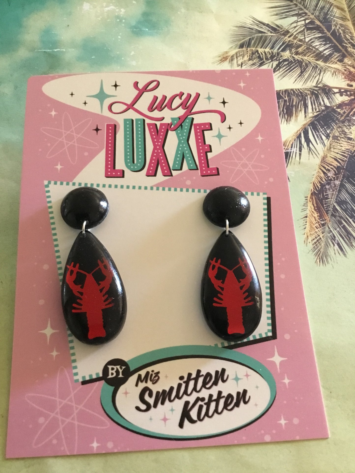 ROCK LOBSTER 🦞 earrings