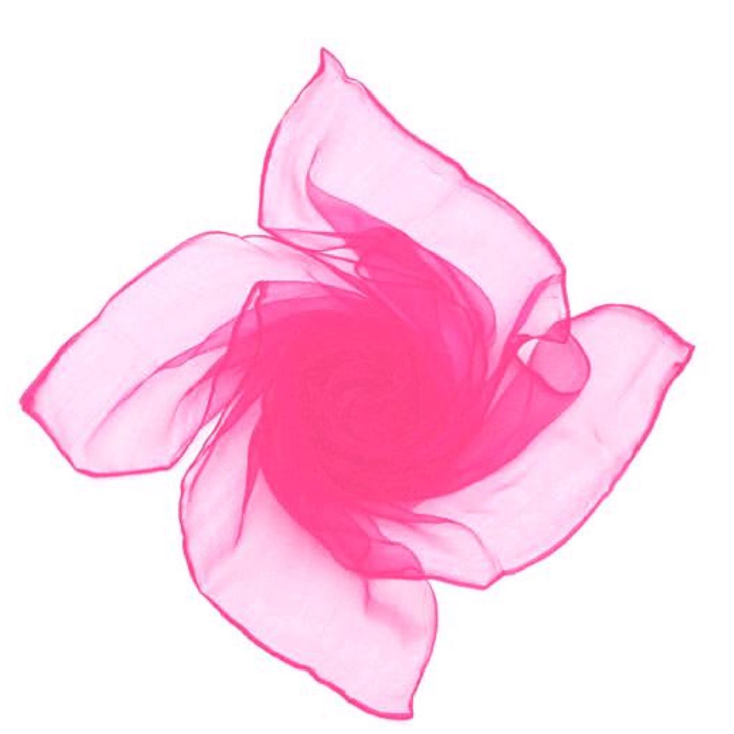 NYLON chiffon scarf - 70cm square - various colours