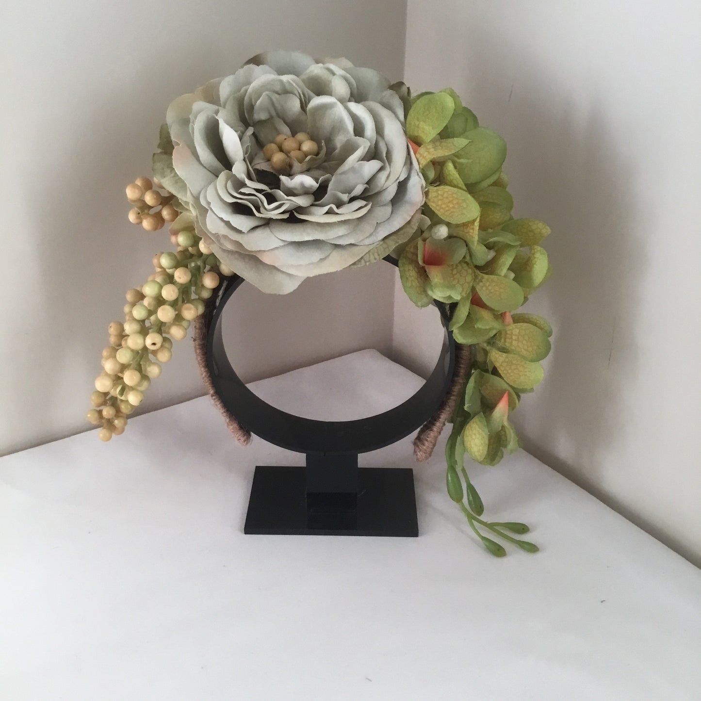 RAYNA - bespoke floral crown, occasion wear