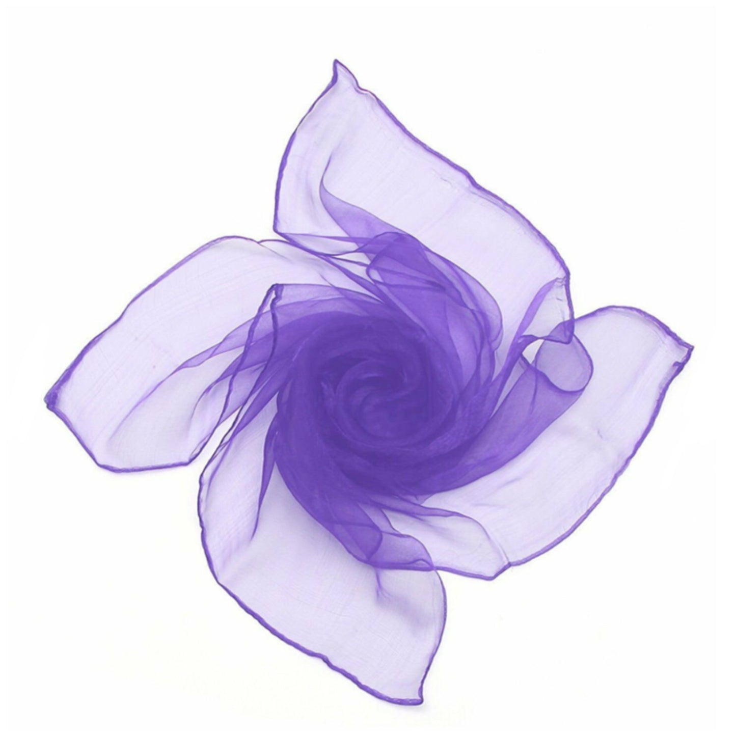 NYLON chiffon scarf - 70cm square - various colours
