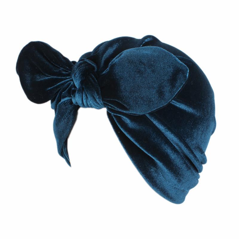 MISS BELLE’S vintage style velvet turbans - variety of colours