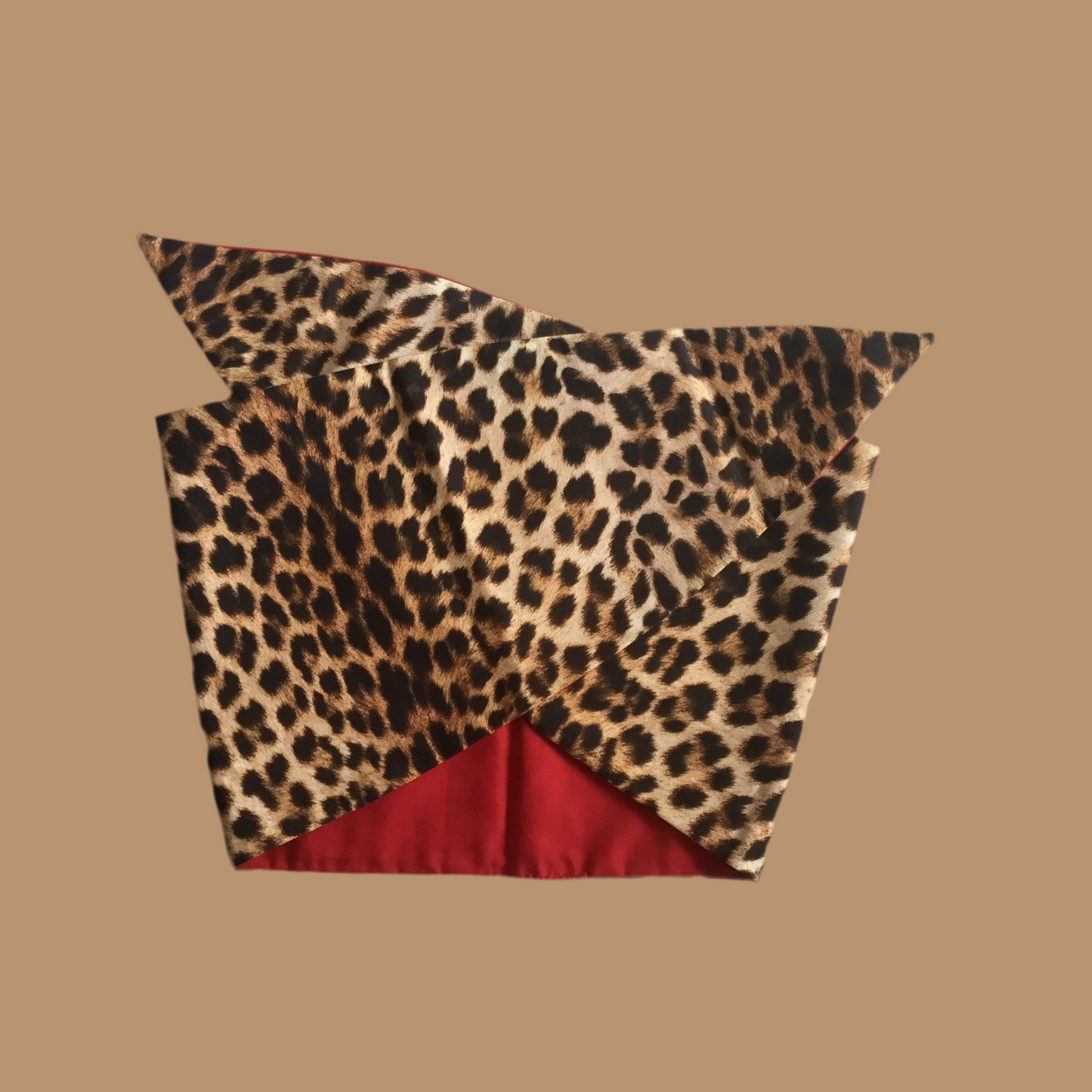 LEOPARD  - vintage inspired do-rag