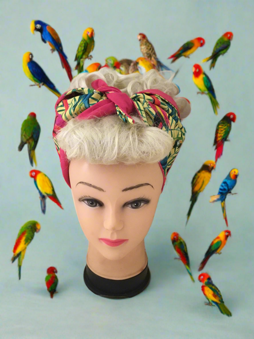 PARROTS 🦜 - vintage inspired do-rags