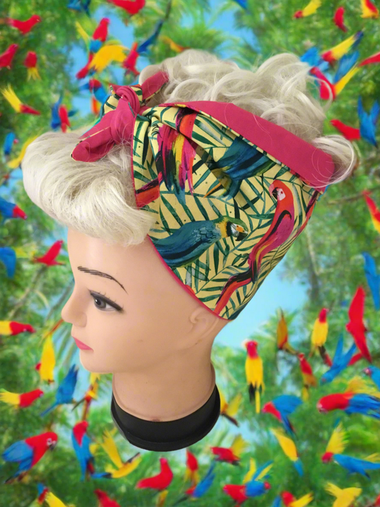 PARROTS 🦜 - vintage inspired do-rags