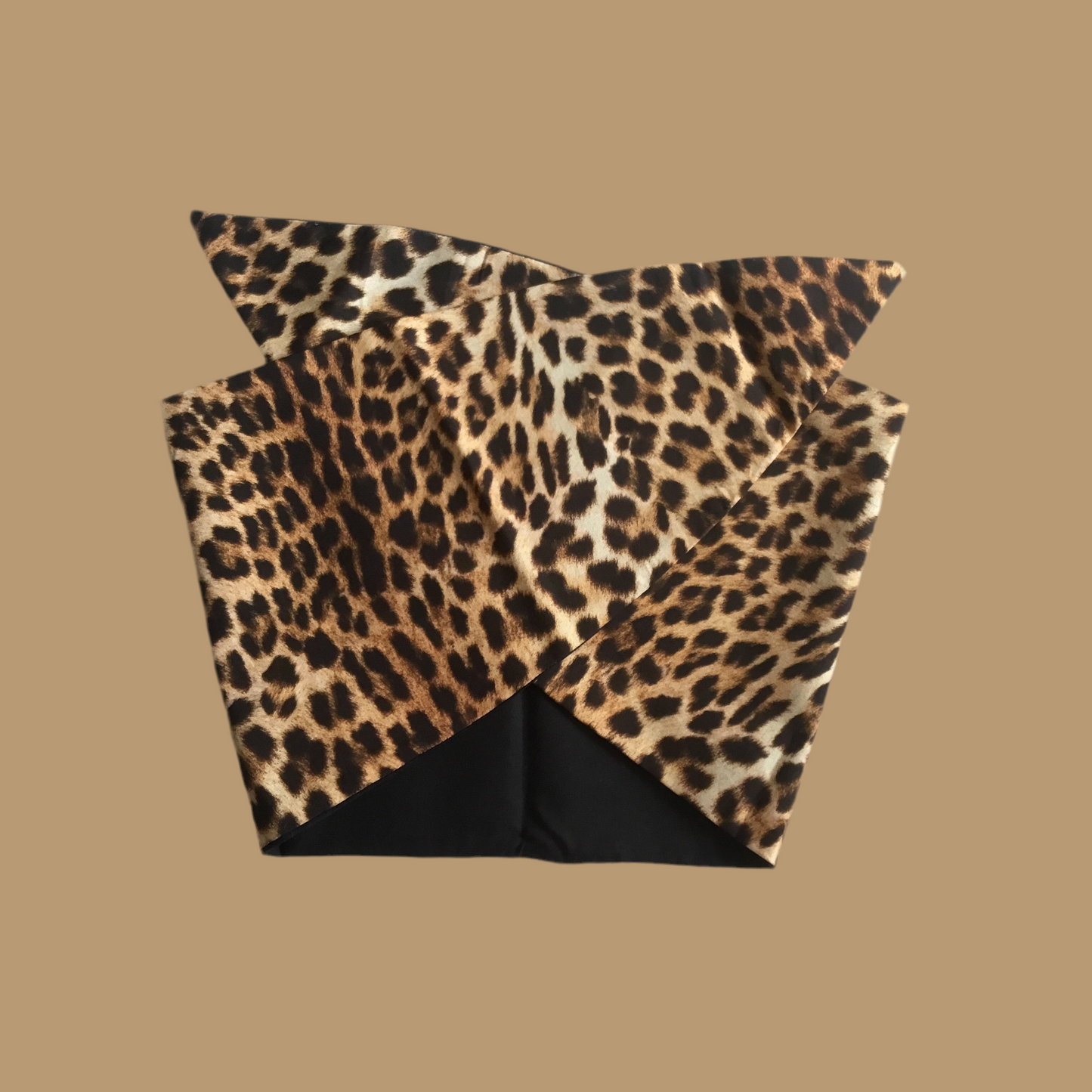 LEOPARD  - vintage inspired do-rag