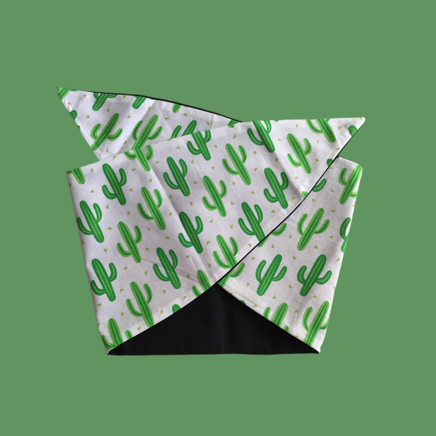 GREEN CACTUS 🌵 - vintage inspired do-rags