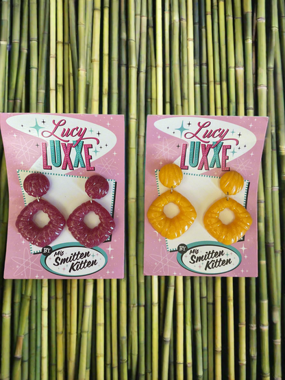 SECONDS- Dorothy tiki style hoops