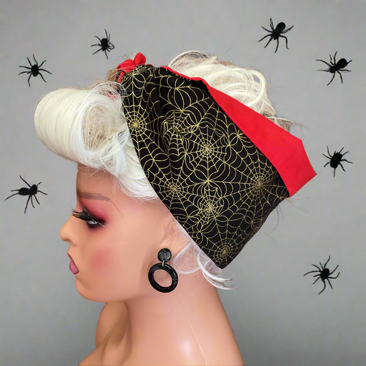 SPIDERWEB - vintage inspired do-rag