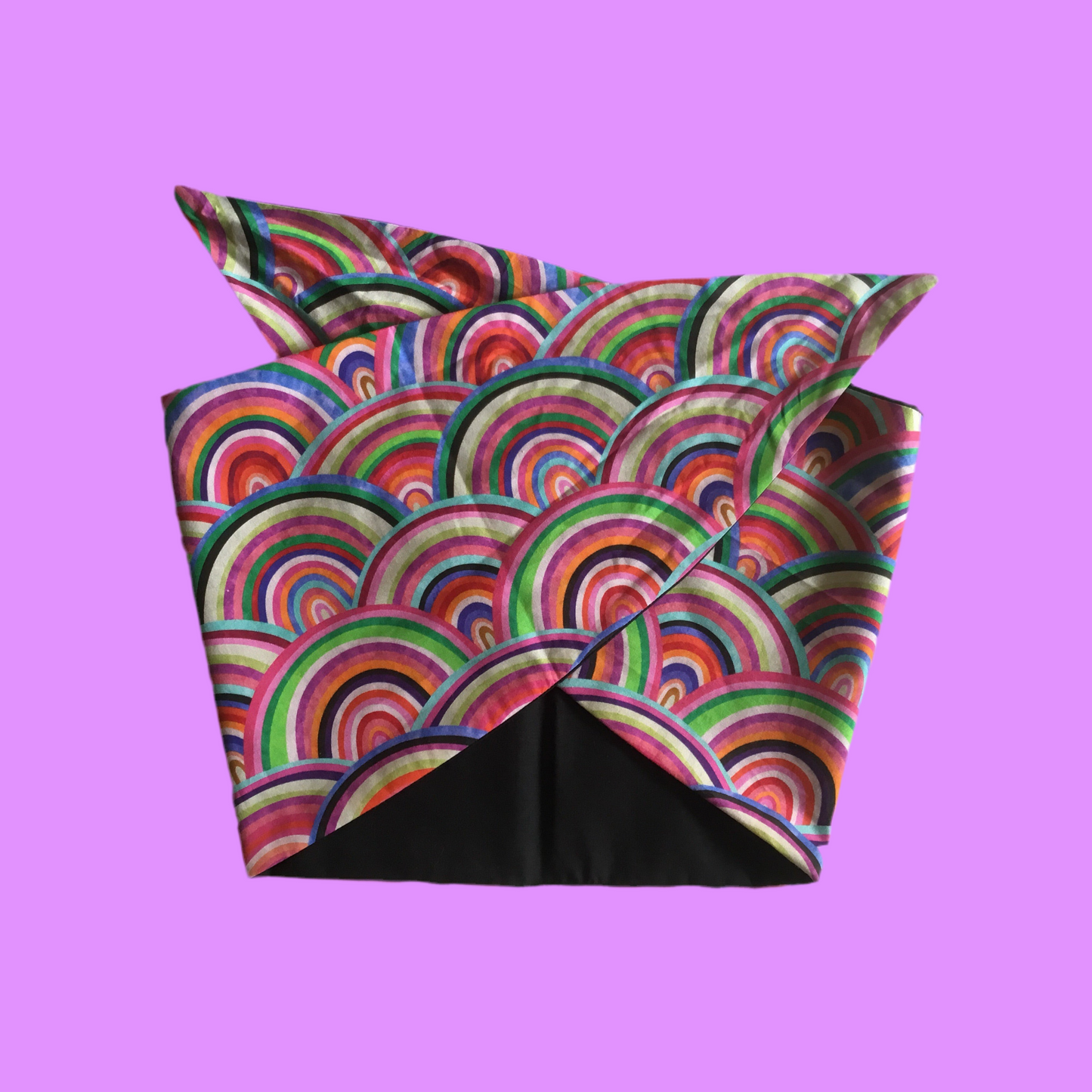 PSYCHEDELIC RAINBOW - Vintage inspired do-rag