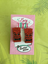 Load image into Gallery viewer, TIKI TIME - tiki earrings - various colours
