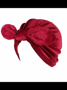 MISS BELLE’S vintage  style velvet turbans - variety of colours