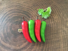 Load image into Gallery viewer, Chilli hair clip
