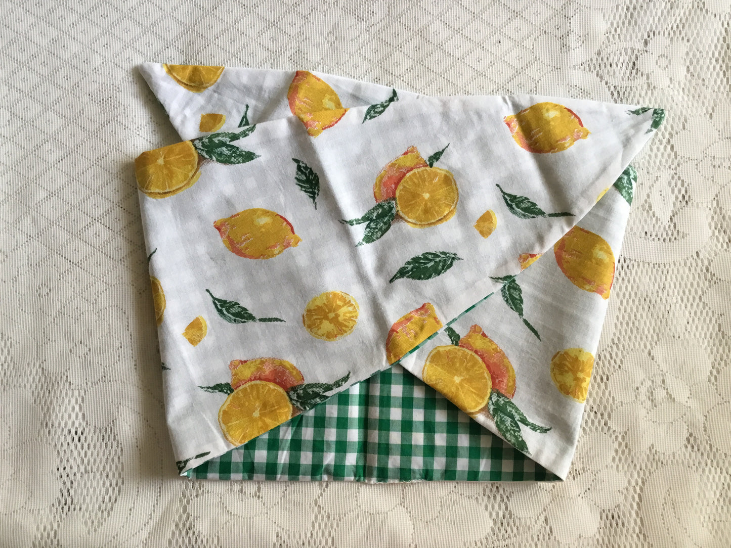 WHEN LIFE GIVES YOU LEMONS 🍋 - vintage inspired do-rags