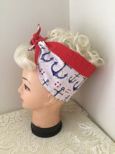 Load image into Gallery viewer, ANCHOR - Vintage inspired do-rag
