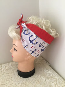 ANCHOR - Vintage inspired do-rag