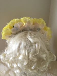 FRIDA - rose flowercrown  - Lemon