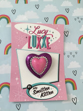 Load image into Gallery viewer, SWEETHEART Be mine - brooch - various colours
