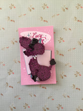 Load image into Gallery viewer, PENNY the poodle brooch - large - various colours
