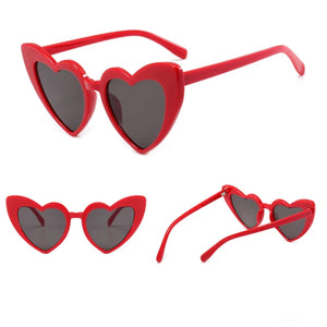 HEART sunglasses - Red 400UV