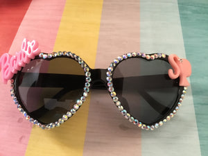 BARBIE  inspired heart sunglasses - various colours