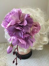 Load image into Gallery viewer, KARA - large lavender cascading cluster - Purple
