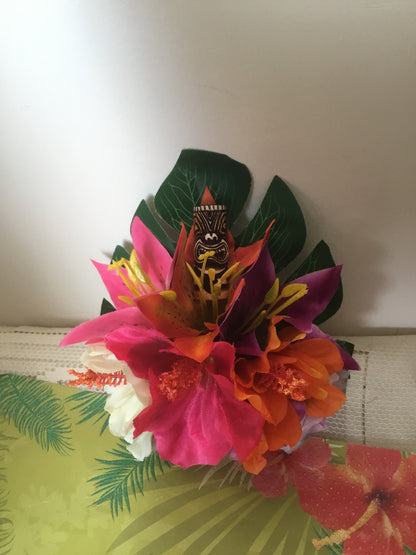 TROPICAL TIKI - flowercluster - brown tiki