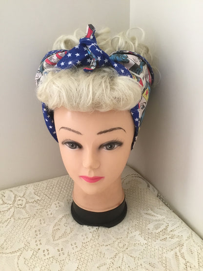 WONDER WOMAN - Vintage inspired do-rags