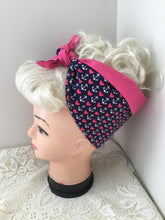Load image into Gallery viewer, ANCHOR / HEART - vintage inspired do-rag

