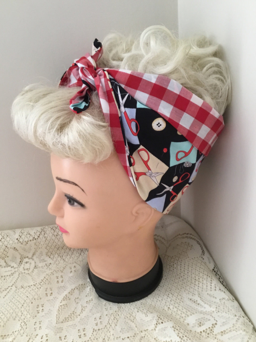 A STITCH IN TIME - vintage inspired do-rags