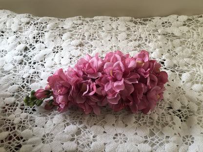 LOLA - cascading cluster hairpiece - PINK