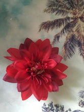 Load image into Gallery viewer, DAHLIA - single hair flower - various  colours
